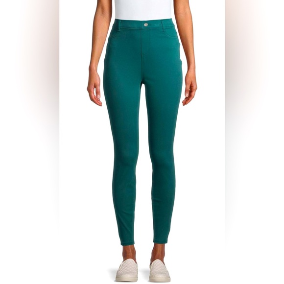Time and Tru Slim Fit Stretch Knit Jeggings - Picture 1 of 5
